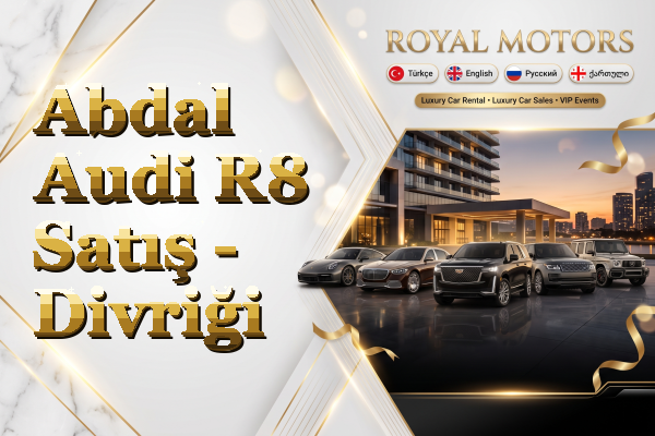 Abdal Audi R8 Satış - Divriği
