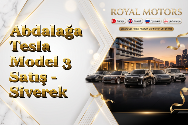 Abdalağa Tesla Model 3 Satış - Siverek