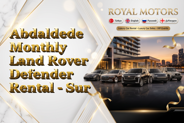 Abdaldede Monthly Land Rover Defender Rental - Sur