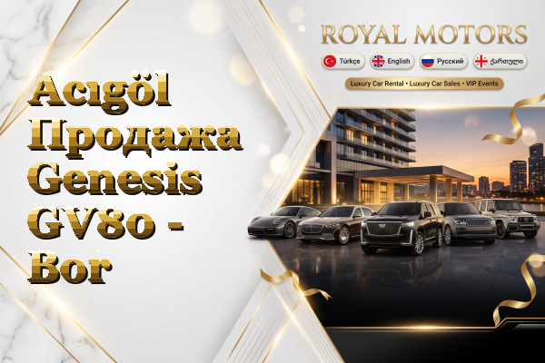 Acıgöl Продажа Genesis GV80 - Bor