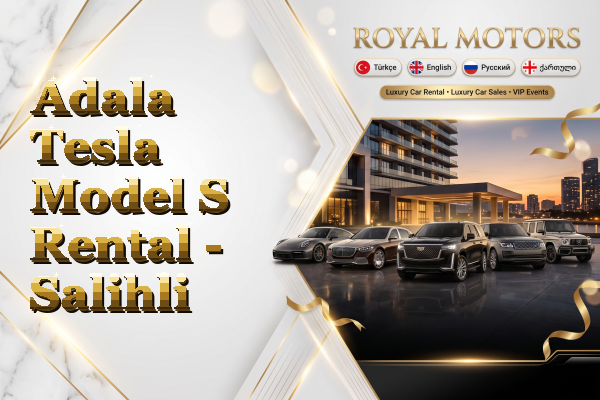 Adala Tesla Model S Rental - Salihli