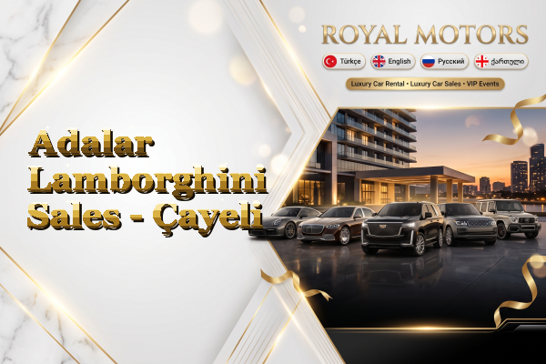 Adalar Lamborghini Sales - Çayeli