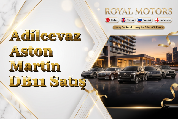 Adilcevaz Aston Martin DB11 Satış