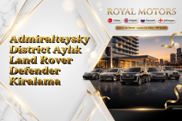 Admiralteysky District Aylık Land Rover Defender Kiralama