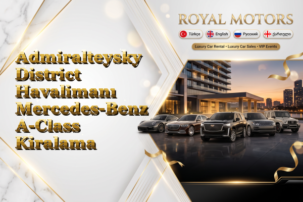 Admiralteysky District Havalimanı Mercedes-Benz A-Class Kiralama