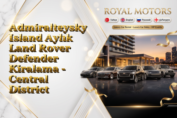 Admiralteysky Island Aylık Land Rover Defender Kiralama - Central District