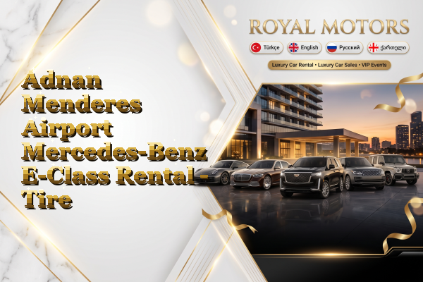 Adnan Menderes Airport Mercedes-Benz E-Class Rental - Tire