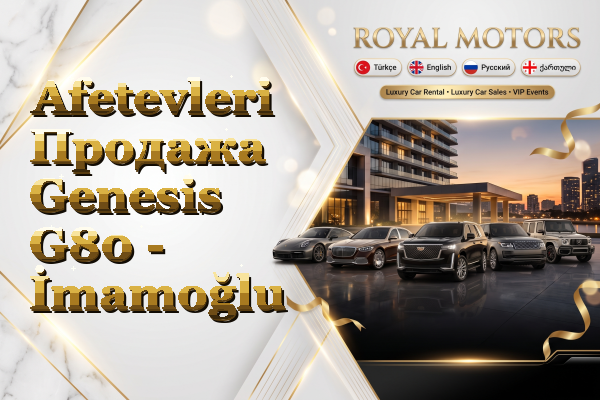 Afetevleri Продажа Genesis G80 - İmamoğlu
