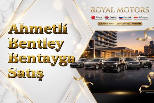 Ahmetli Bentley Bentayga Satış