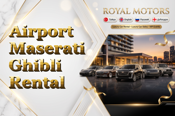 Airport Maserati Ghibli Rental