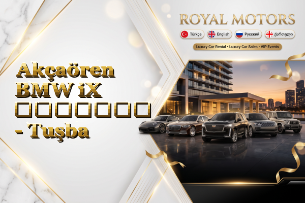 Akçaören BMW iX გაყიდვა - Tuşba