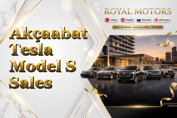 Akçaabat Tesla Model S Sales