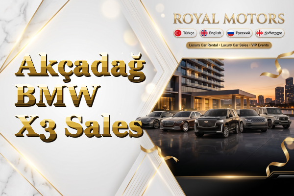 Akçadağ BMW X3 Sales