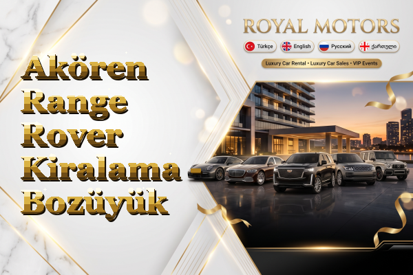 Akören Range Rover Kiralama - Bozüyük