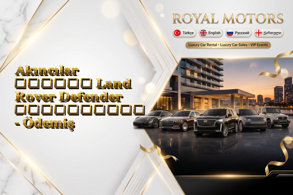 Akıncılar თვიური Land Rover Defender გაქირავება - Ödemiş