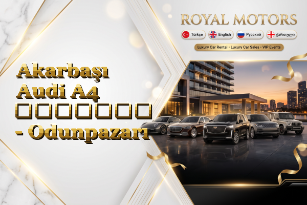 Akarbaşı Audi A4 გაყიდვა - Odunpazarı