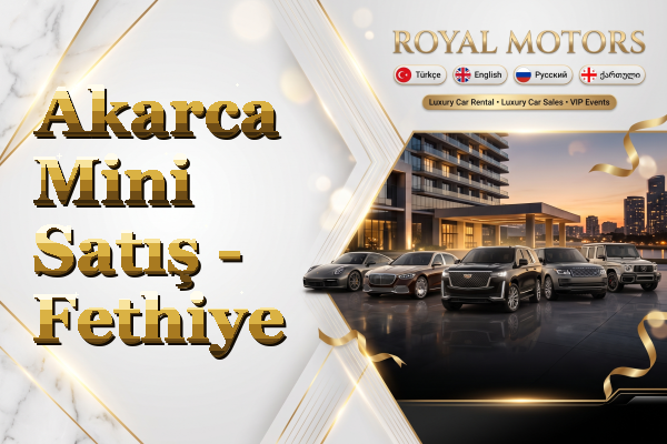 Akarca Mini Satış - Fethiye