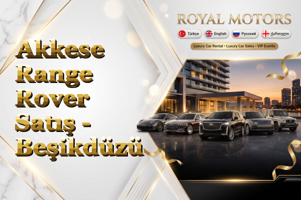 Akkese Range Rover Satış - Beşikdüzü