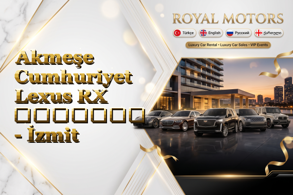 Akmeşe Cumhuriyet Lexus RX გაყიდვა - İzmit