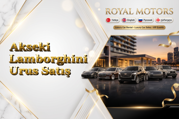 Akseki Lamborghini Urus Satış