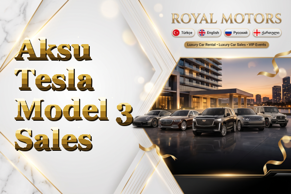 Aksu Tesla Model 3 Sales