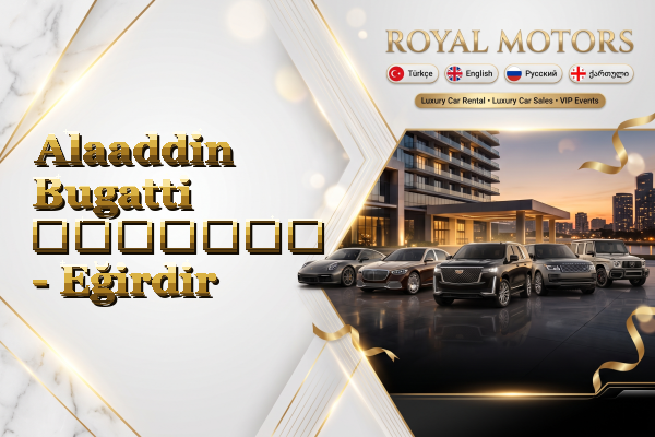 Alaaddin Bugatti გაყიდვა - Eğirdir