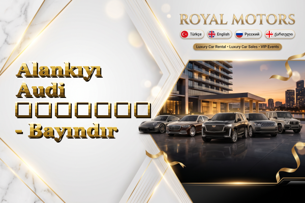 Alankıyı Audi გაყიდვა - Bayındır