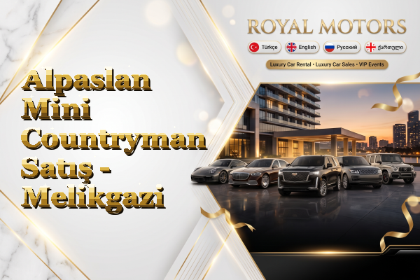 Alpaslan Mini Countryman Satış - Melikgazi