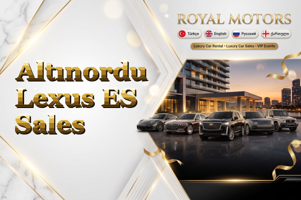 Altınordu Lexus ES Sales