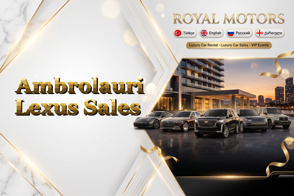 Ambrolauri Lexus Sales
