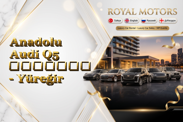Anadolu Audi Q5 გაყიდვა - Yüreğir
