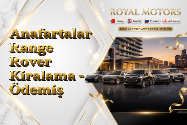Anafartalar Range Rover Kiralama - Ödemiş