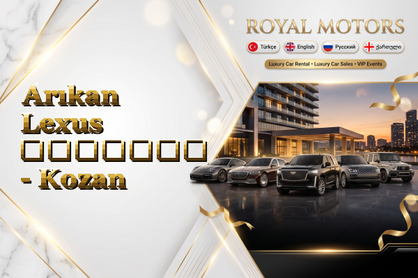 Arıkan Lexus გაყიდვა - Kozan