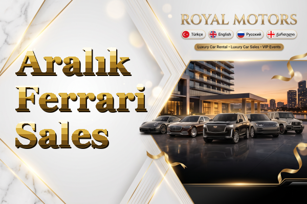 Aralık Ferrari Sales