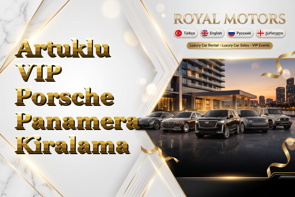 Artuklu VIP Porsche Panamera Kiralama