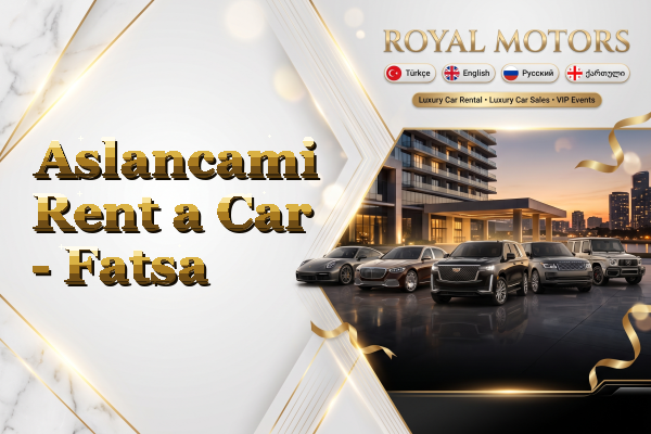 Aslancami Rent a Car - Fatsa