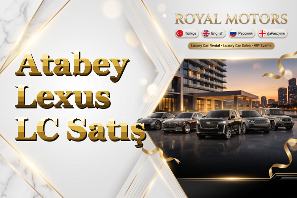 Atabey Lexus LC Satış