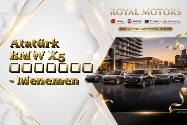 Atatürk BMW X5 გაყიდვა - Menemen