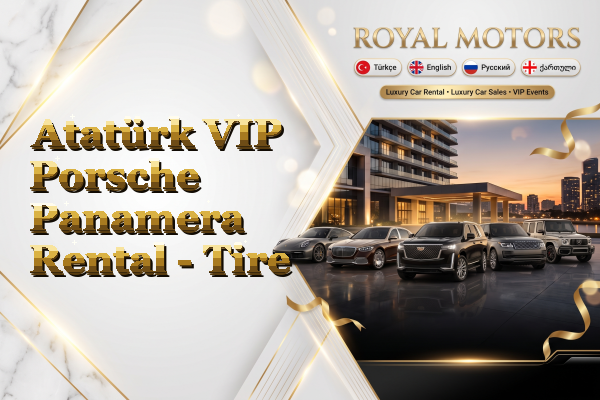 Atatürk VIP Porsche Panamera Rental - Tire