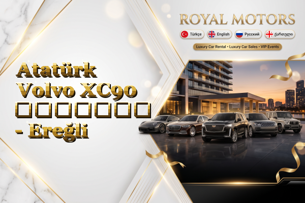 Atatürk Volvo XC90 გაყიდვა - Ereğli