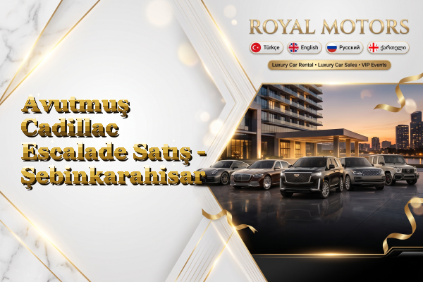 Avutmuş Cadillac Escalade Satış - Şebinkarahisar