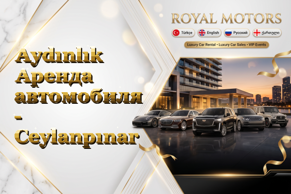 Aydınlık Аренда автомобиля - Ceylanpınar