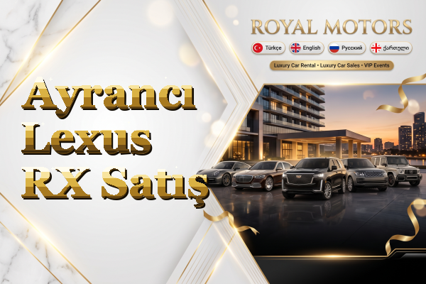 Ayrancı Lexus RX Satış