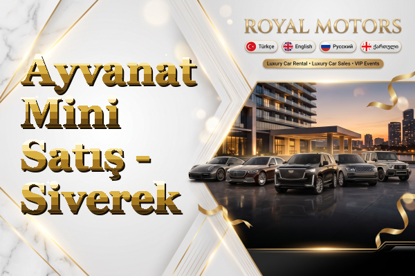 Ayvanat Mini Satış - Siverek