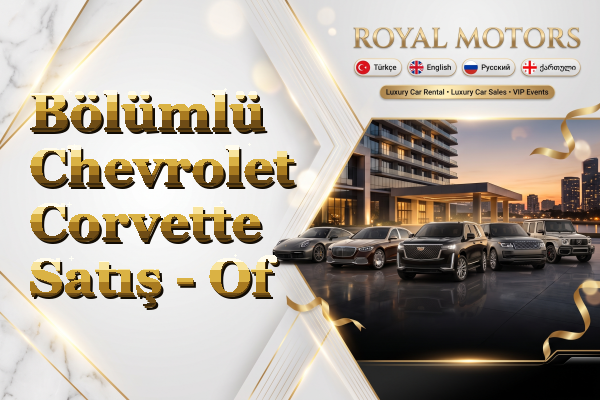 Bölümlü Chevrolet Corvette Satış - Of