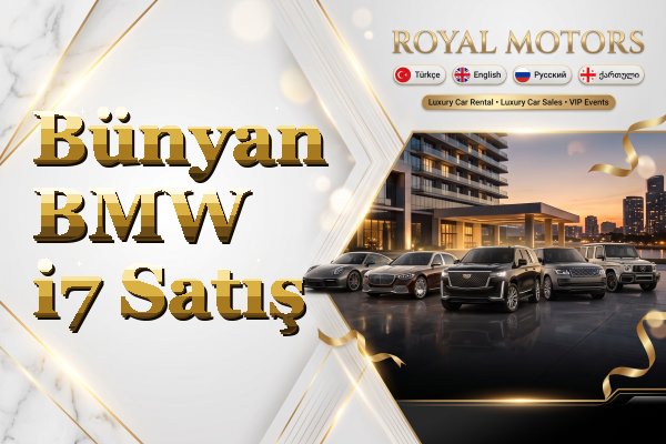 Bünyan BMW i7 Satış