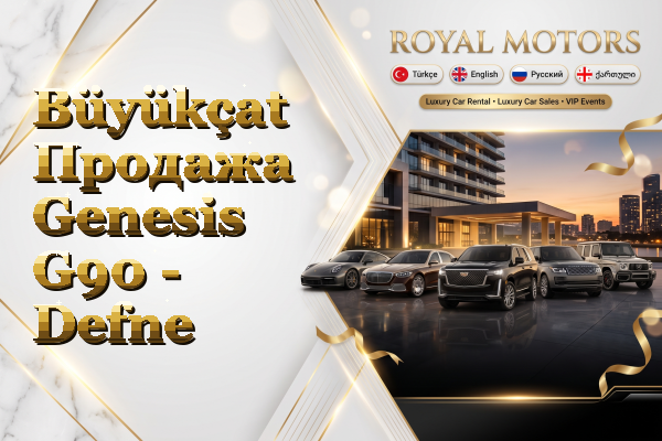 Büyükçat Продажа Genesis G90 - Defne