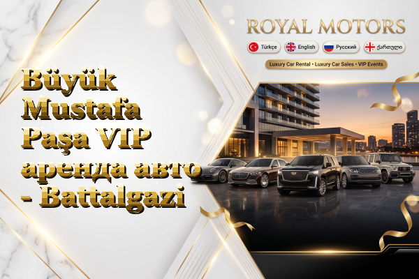 Büyük Mustafa Paşa VIP аренда авто - Battalgazi