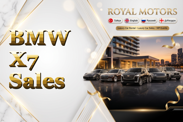 BMW X7 Sales