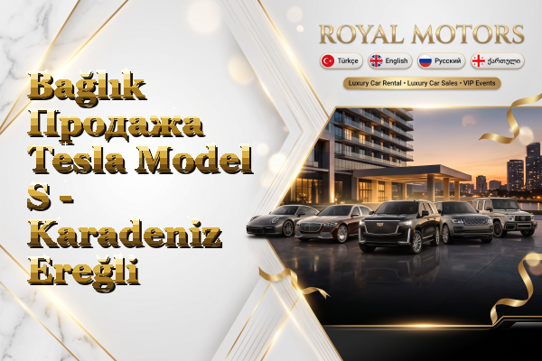 Bağlık Продажа Tesla Model S - Karadeniz Ereğli